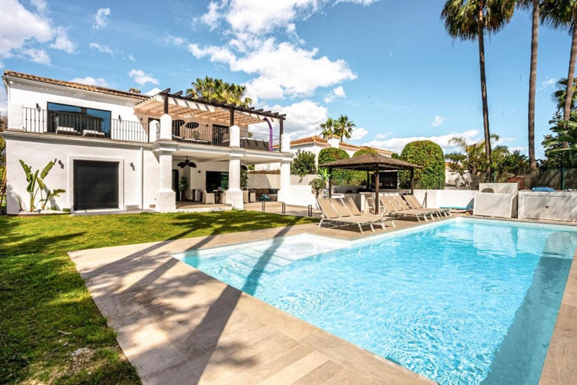 Villa New Zacaluca Pool Sauna & Gym - Happy Rentals Marbella Luaran gambar
